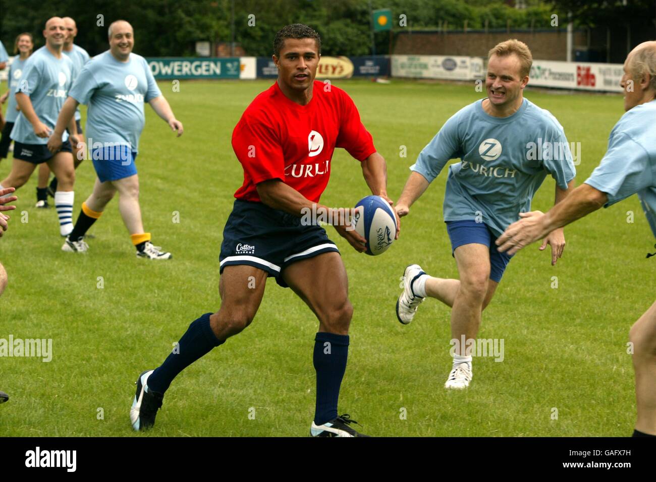 Rugby Union - Zurigo Premiership - Media Tag Day - Vendita. Azione dal giorno del tag media della Zurich Premiership Foto Stock