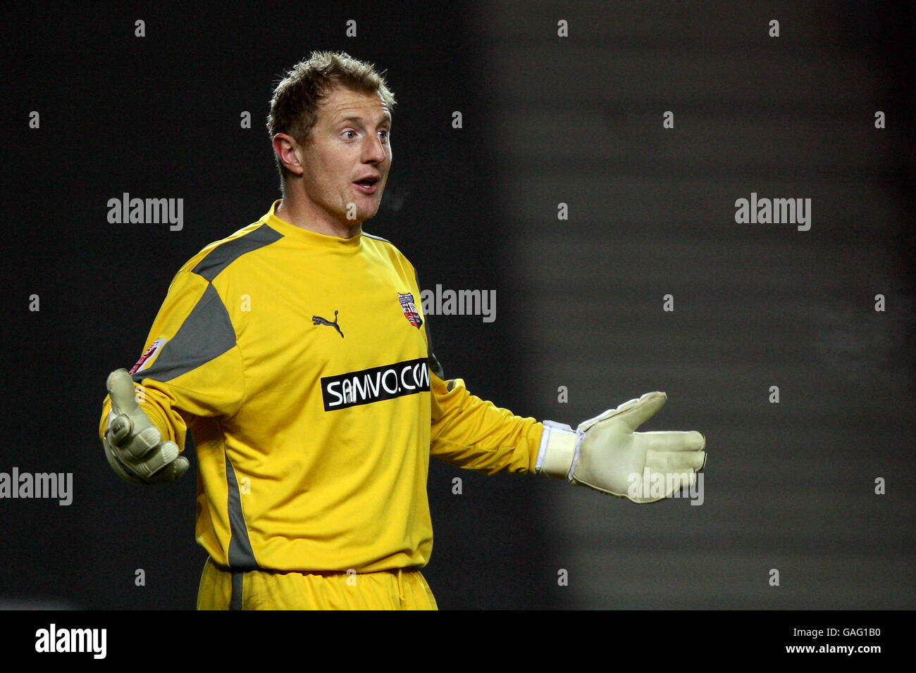 Calcio - Coca Cola Football League due - Milton Keynes Dons v Brentford - Stadium:mk Foto Stock