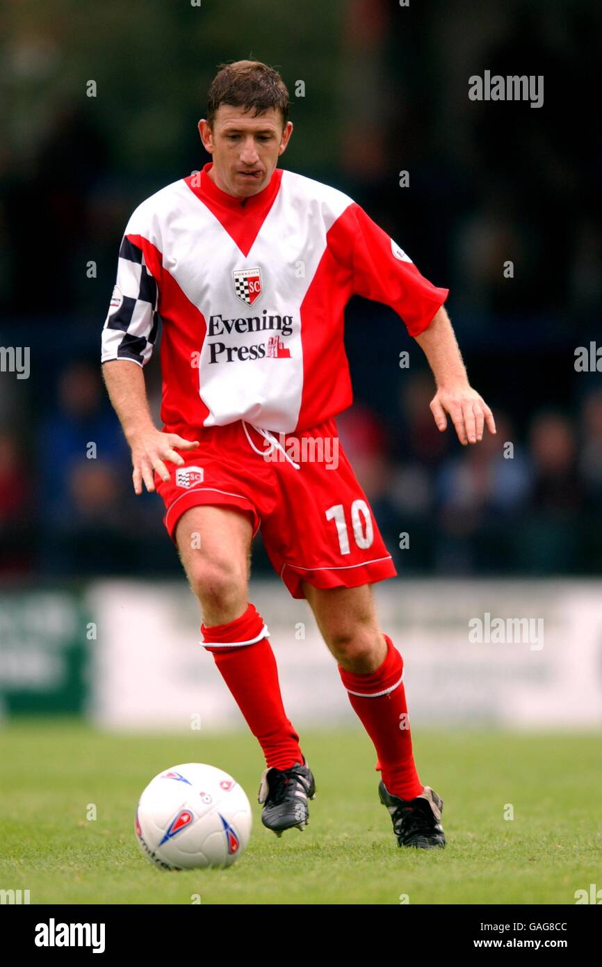 Calcio - Lega nazionale Divisione tre - York City / Boston United. Peter Duffield, York City Foto Stock