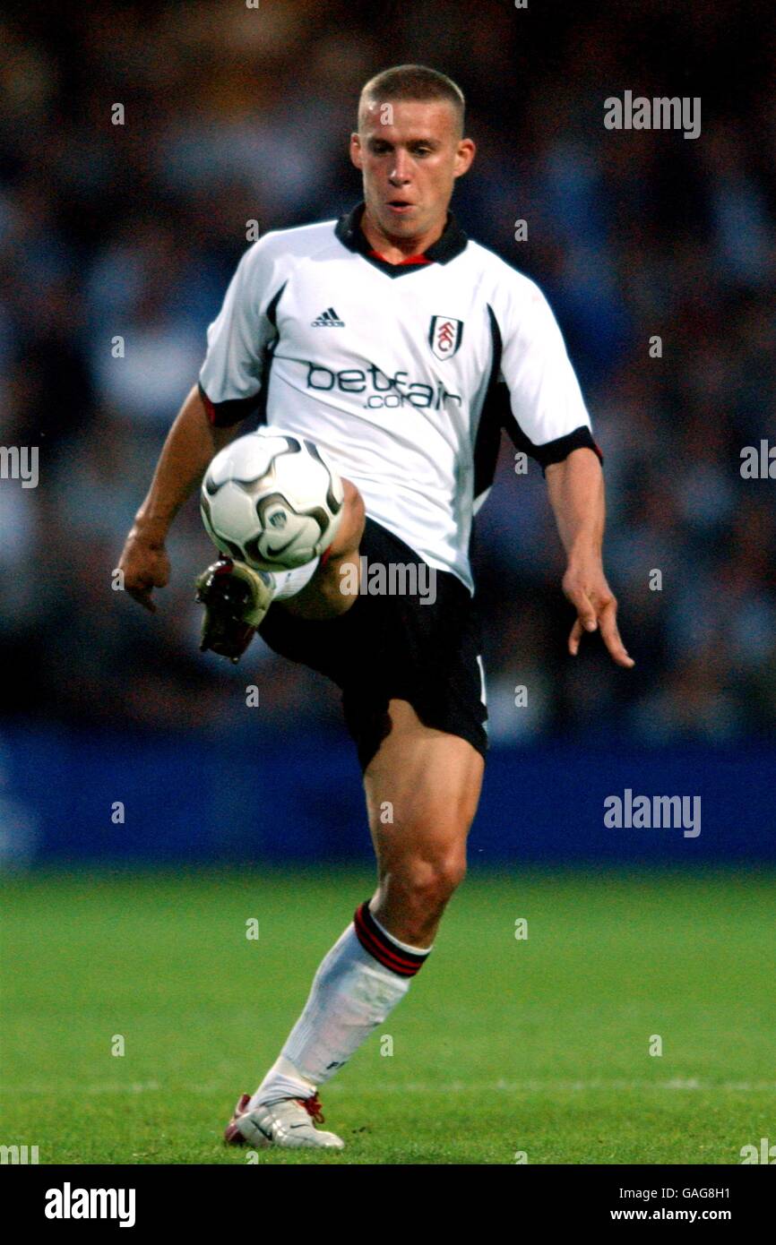 Calcio - Coppa UEFA Intertoto - finale - Seconda tappa - Fulham v Bologna Foto Stock