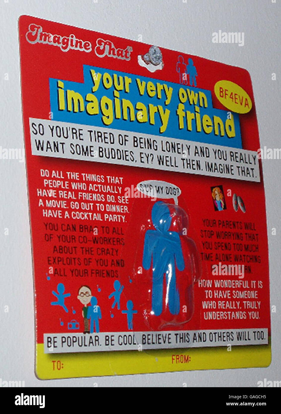 Il Diabolico dono del popolo "amico immaginario' Foto Stock