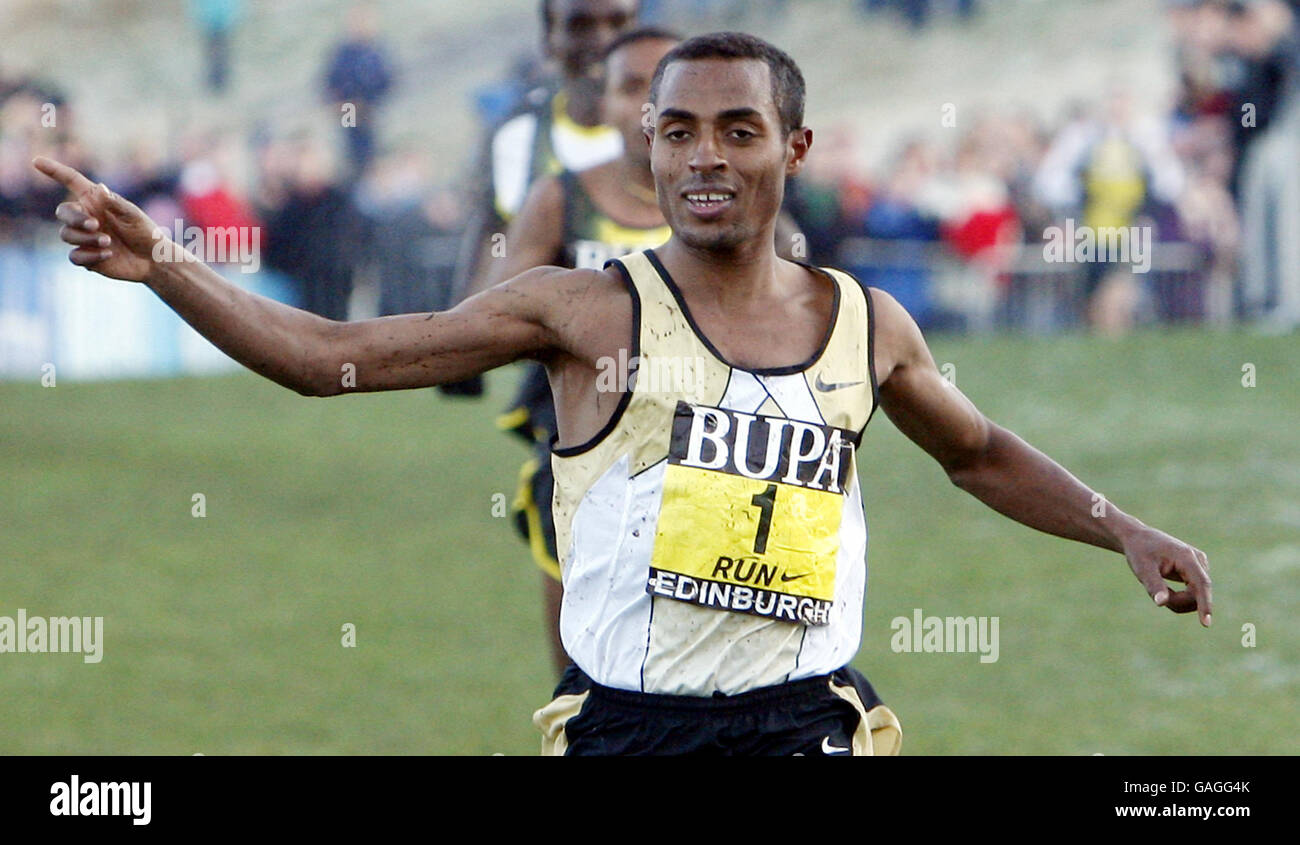 BUPA Great Edinburgh International Cross Country Run Foto Stock