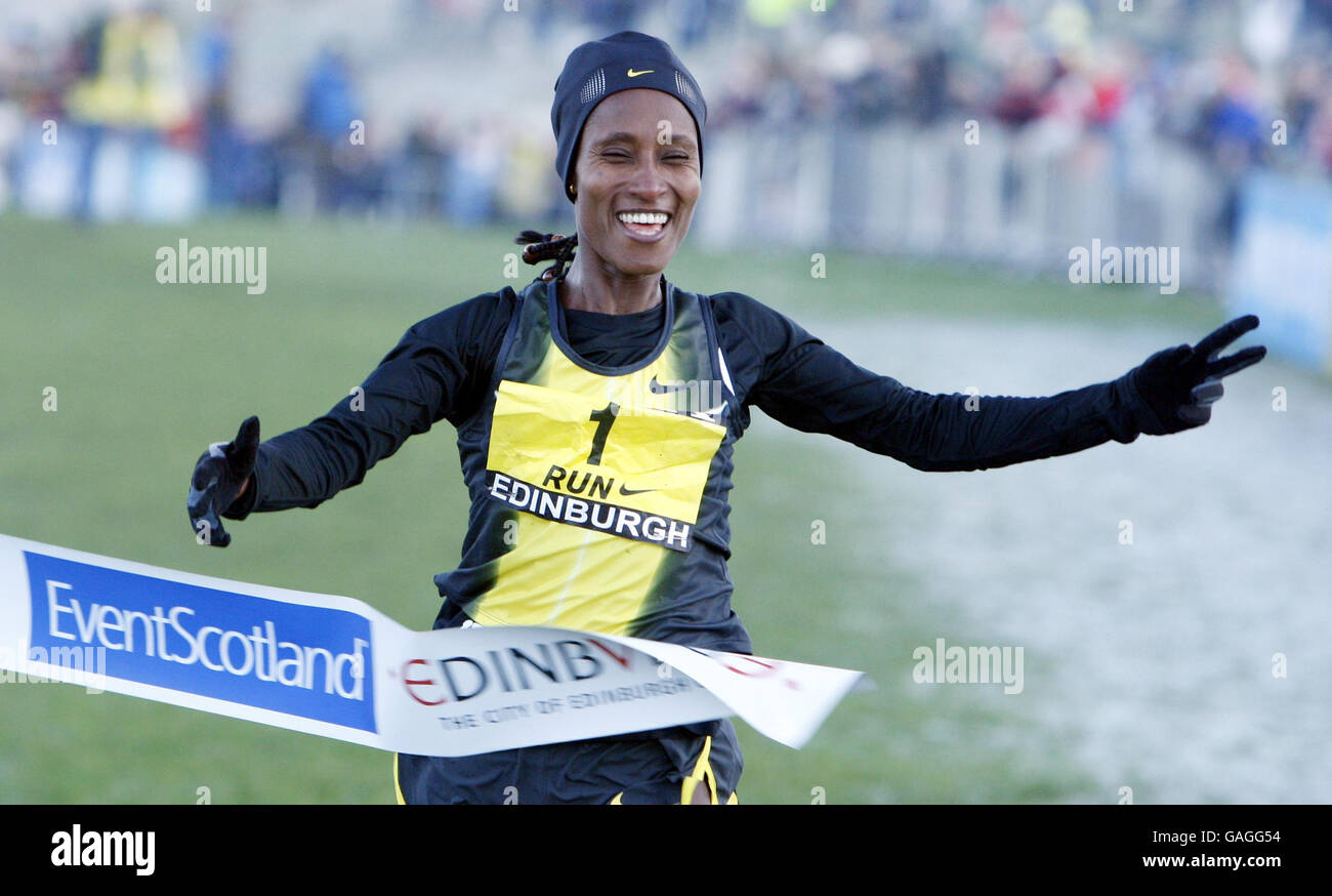 BUPA Great Edinburgh International Cross Country Run Foto Stock