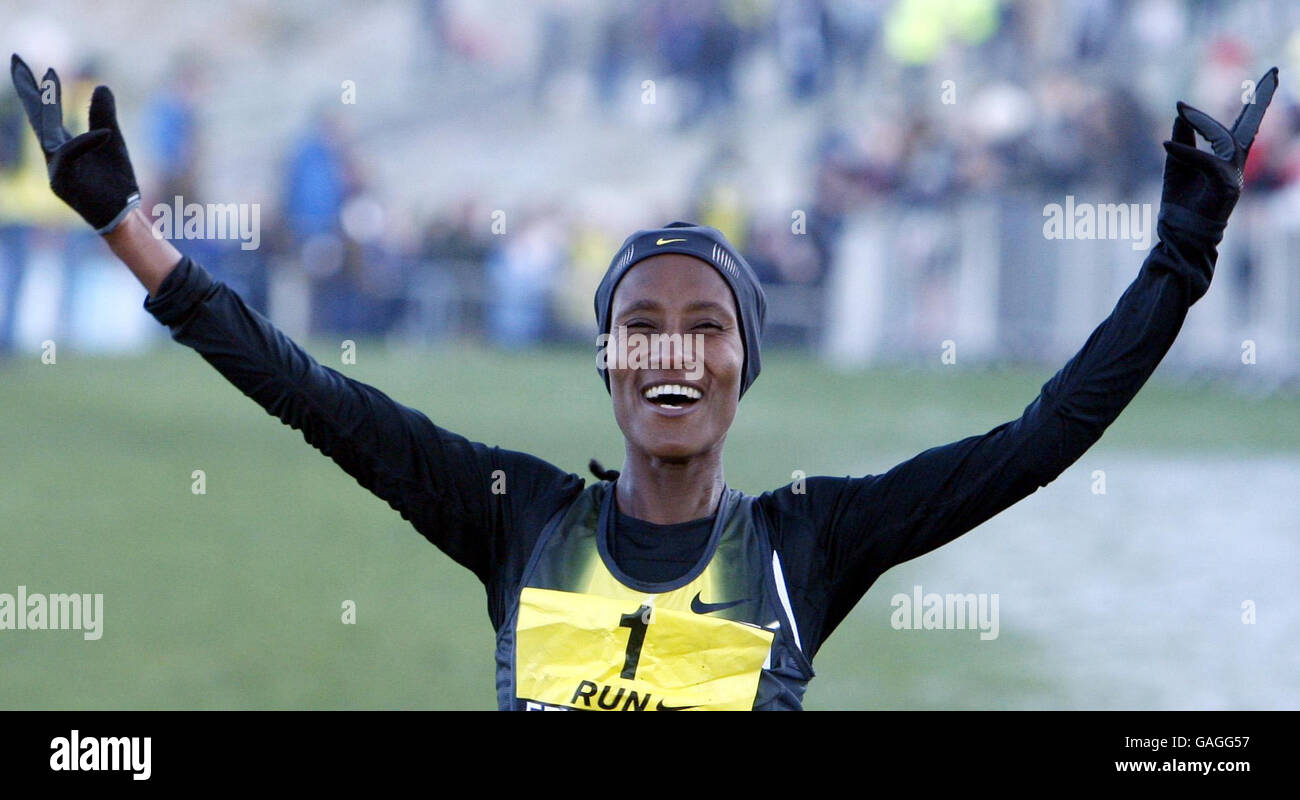 BUPA Great Edinburgh International Cross Country Run Foto Stock