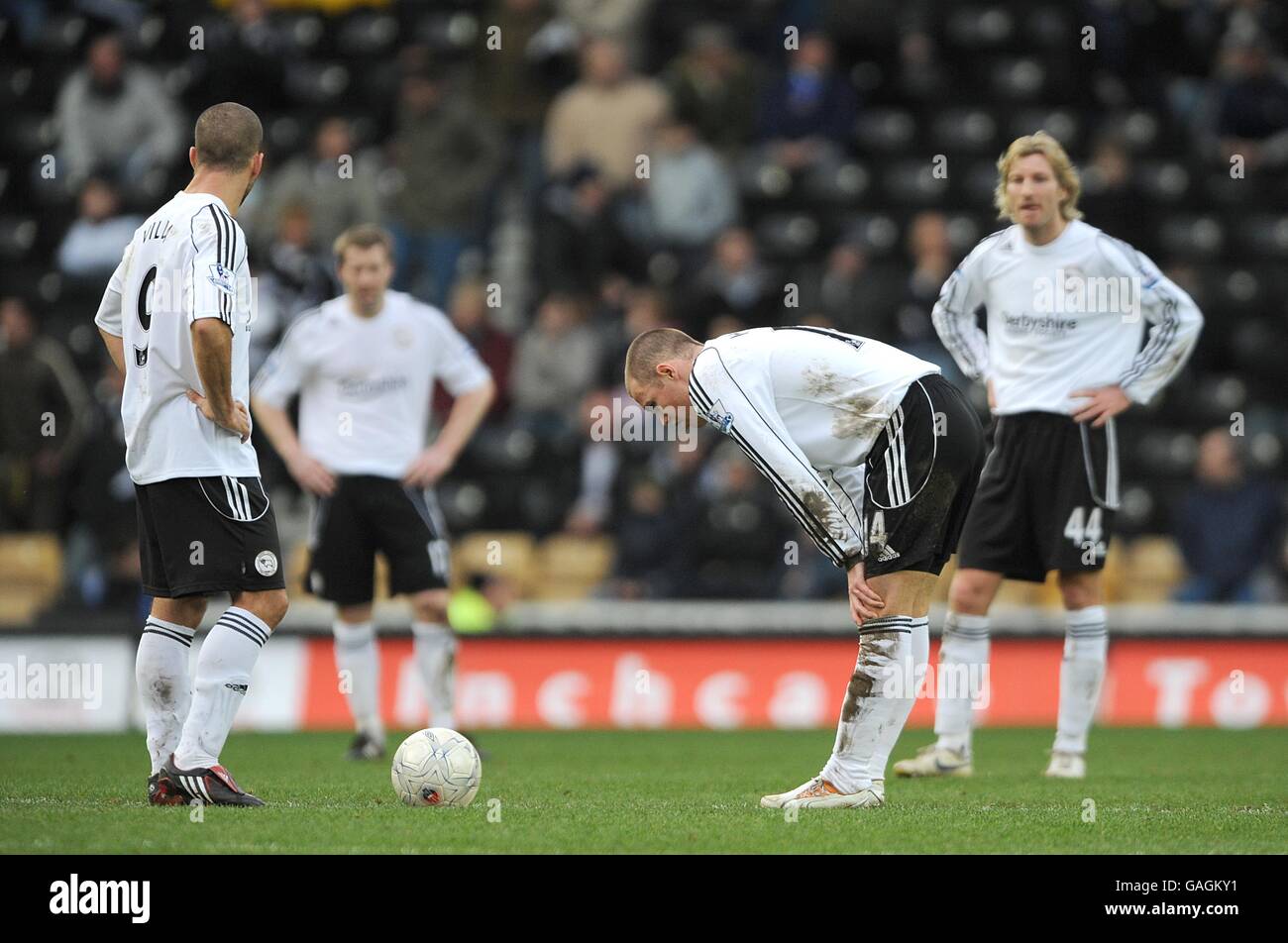 Calcio - FA Cup - quarto round - Derby County v Preston North End - Pride Park Foto Stock