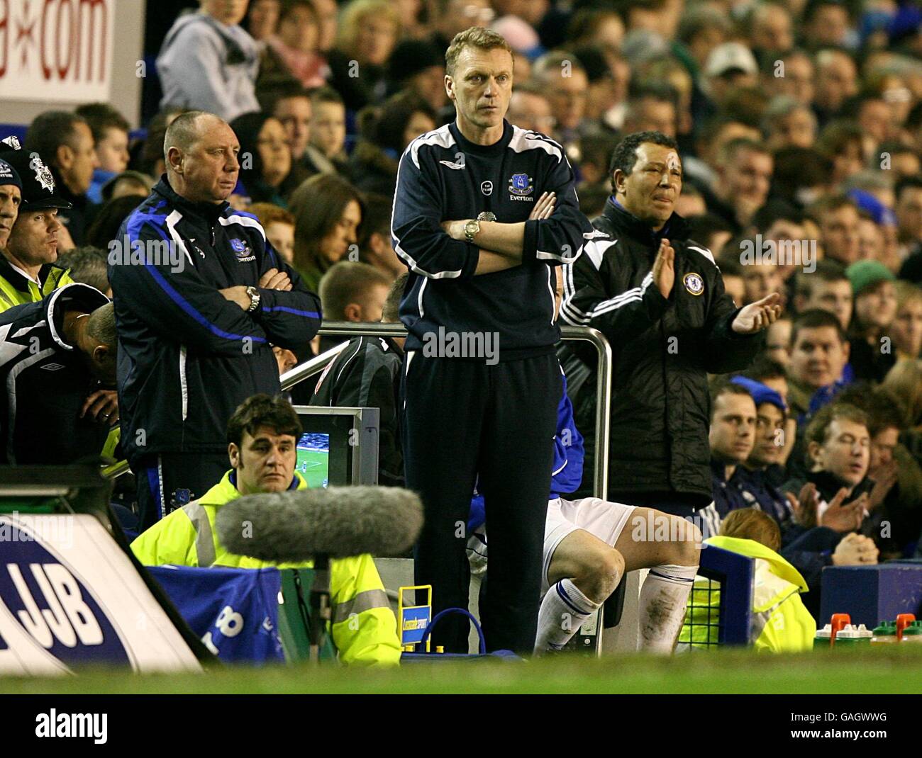 Calcio - Carling Cup - Semifinale - Seconda tappa - Everton v Chelsea - Goodison Park Foto Stock