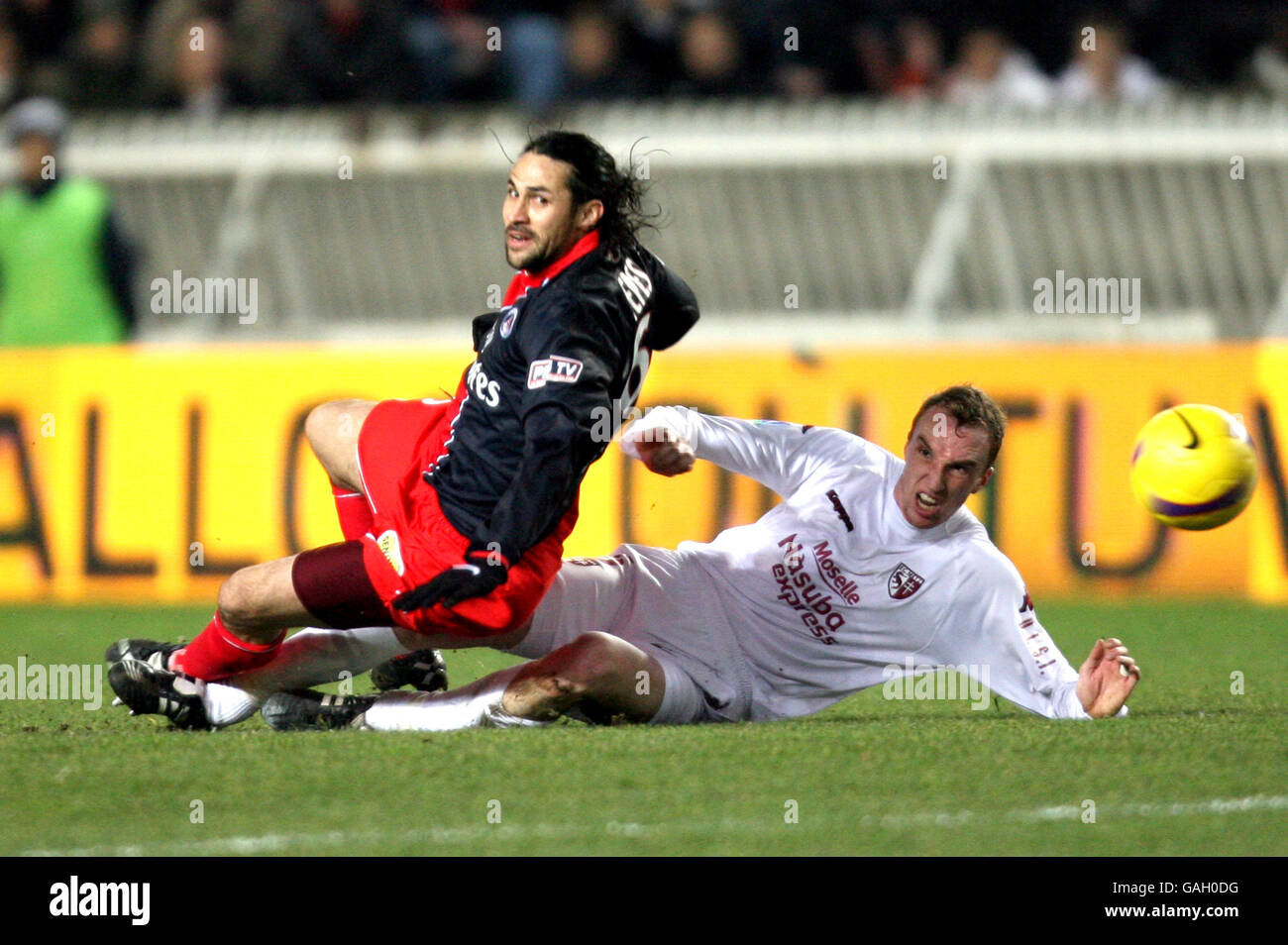 Soccer - Francese Premiere Division - Paris Saint Germain v Metz - Parc de Princes Foto Stock