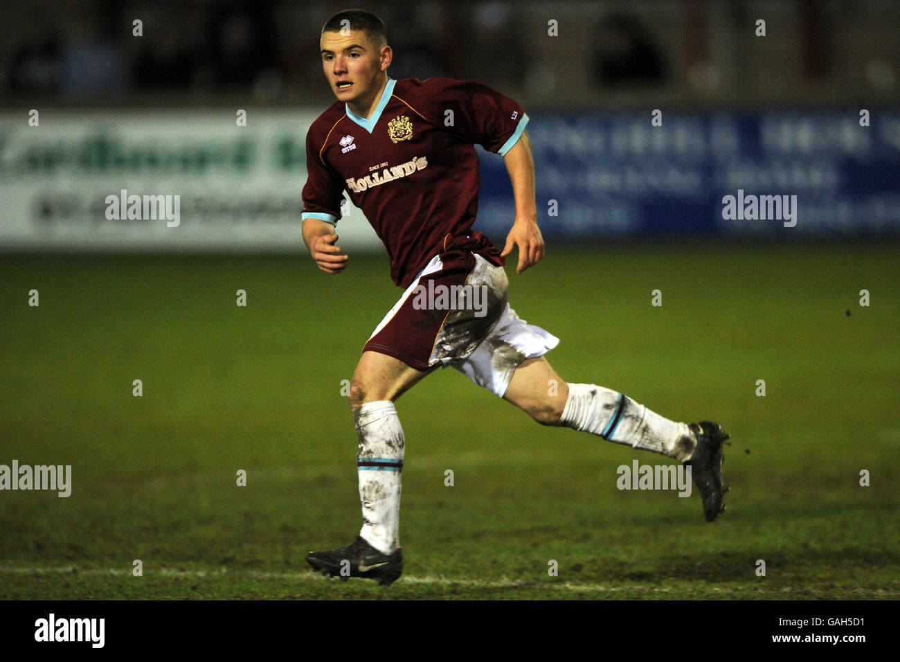 Calcio - FA Youth Cup - Terzo Round - Burnley v Arsenal - Il Fraser Eagle Stadium Foto Stock