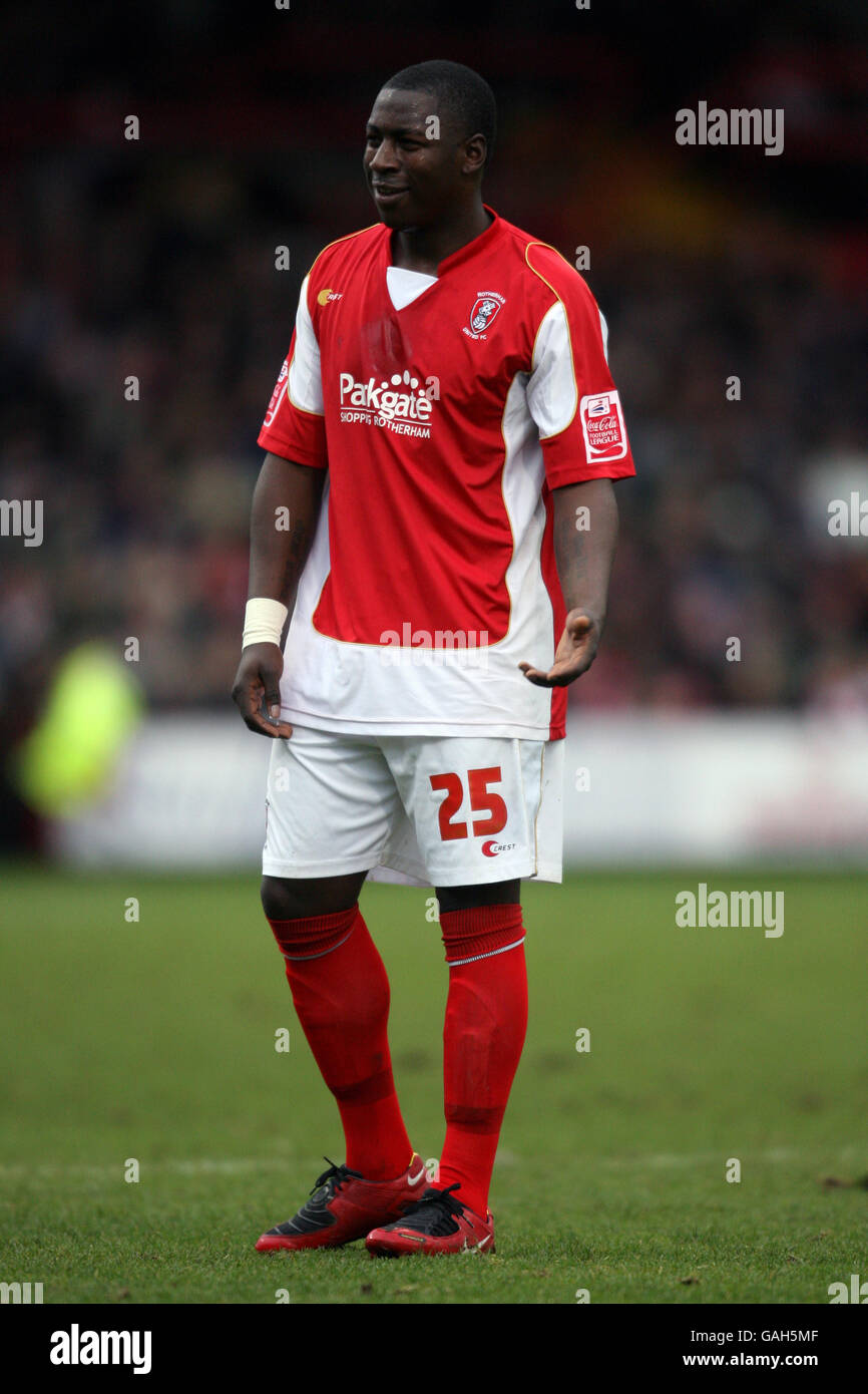 Calcio - Coca Cola Football League due - Rotherham Regno v Wycombe Wanderers - Millmoor Terreno Foto Stock