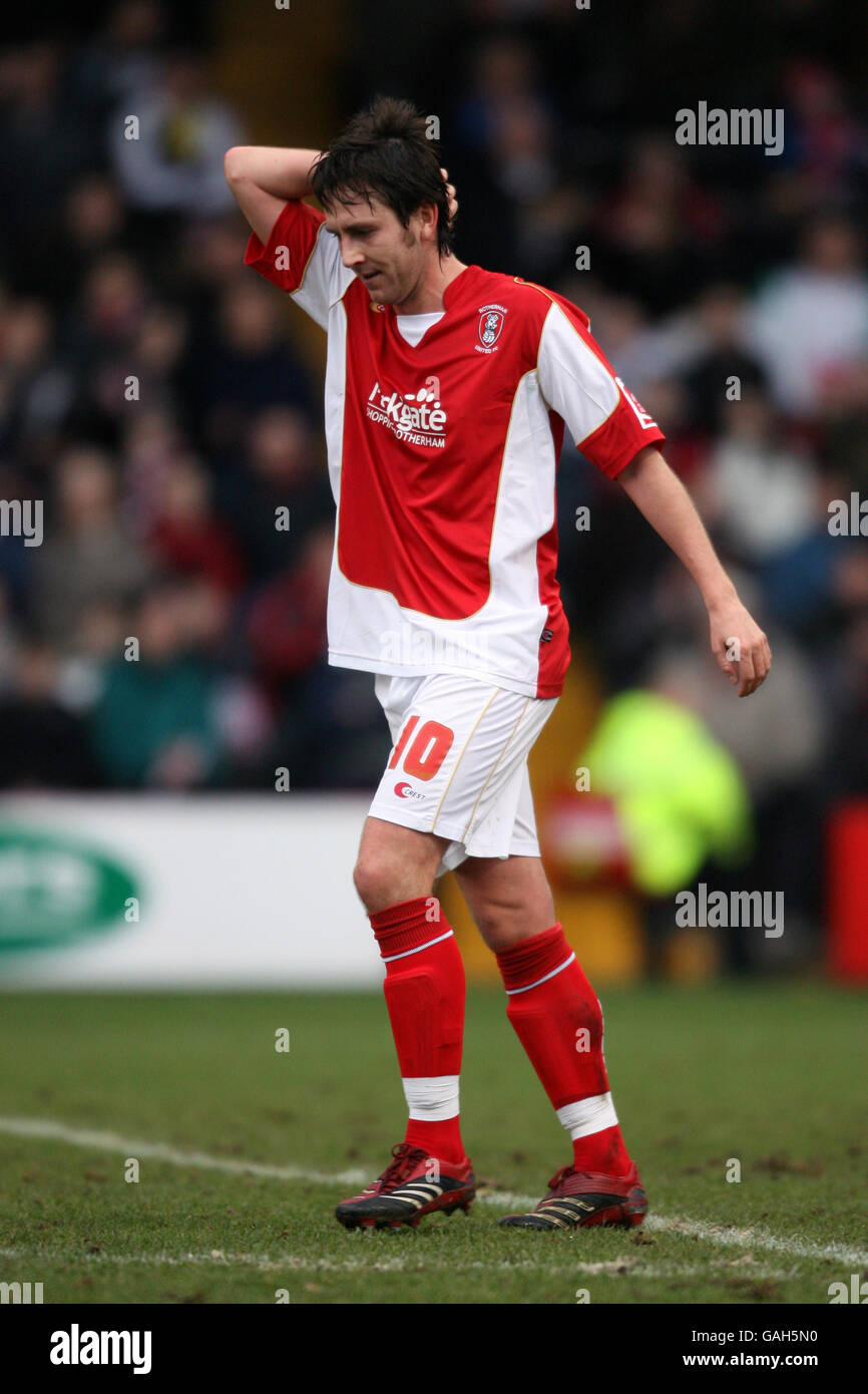 Calcio - Coca Cola Football League due - Rotherham Regno v Wycombe Wanderers - Millmoor Terreno Foto Stock