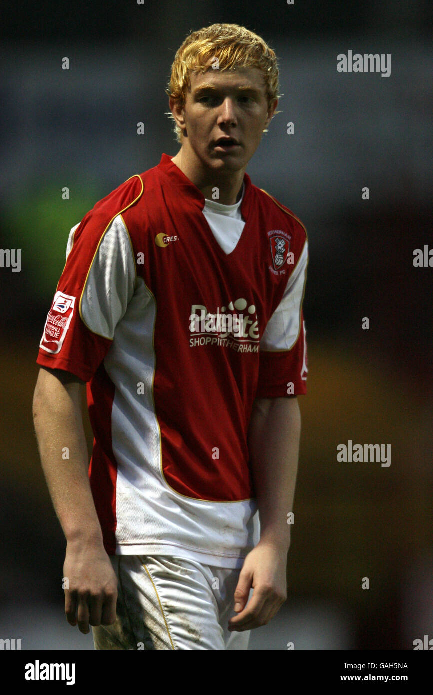 Calcio - Coca Cola Football League due - Rotherham Regno v Wycombe Wanderers - Millmoor Terreno Foto Stock