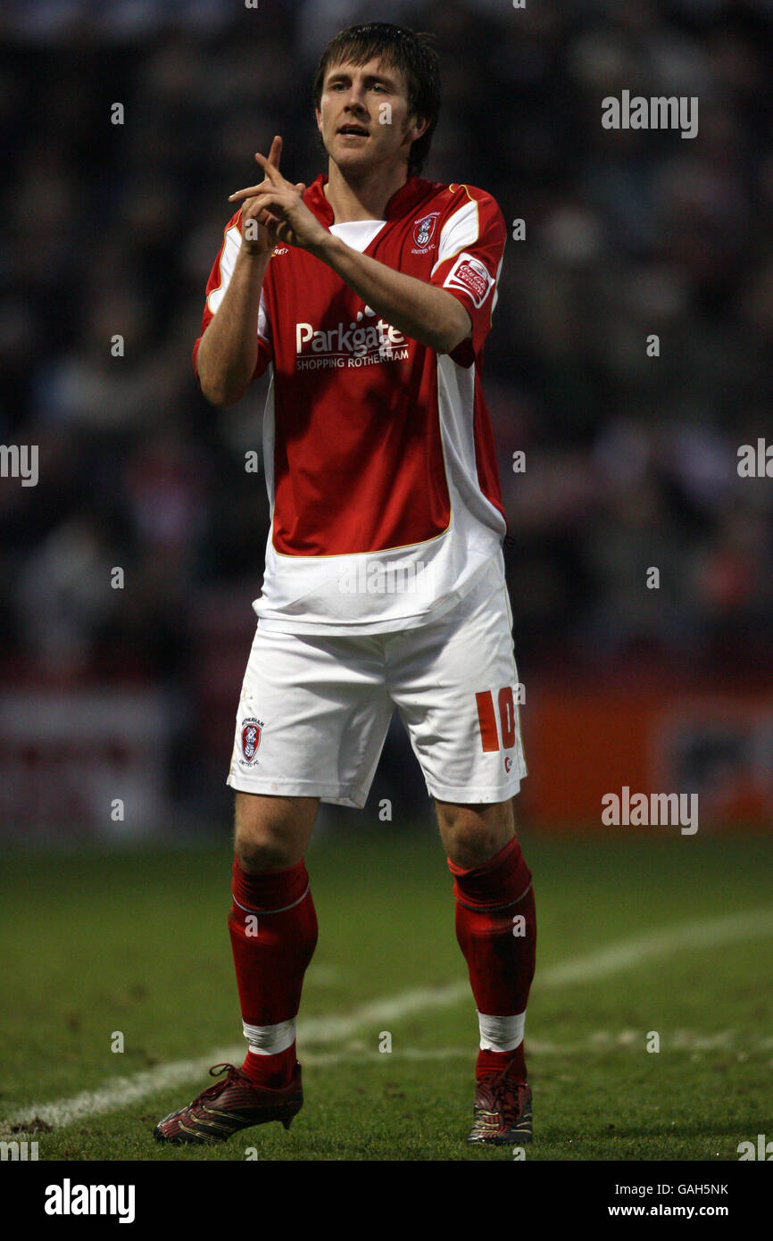 Calcio - Coca Cola Football League due - Rotherham Regno v Wycombe Wanderers - Millmoor Terreno Foto Stock