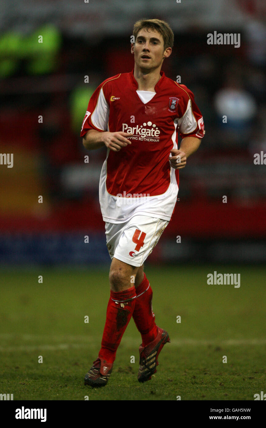Calcio - Coca-Cola Football League Two - Rotherham United / Wycombe Wanderers - Millmoor Ground. Danny Harrison, Rotherham United Foto Stock