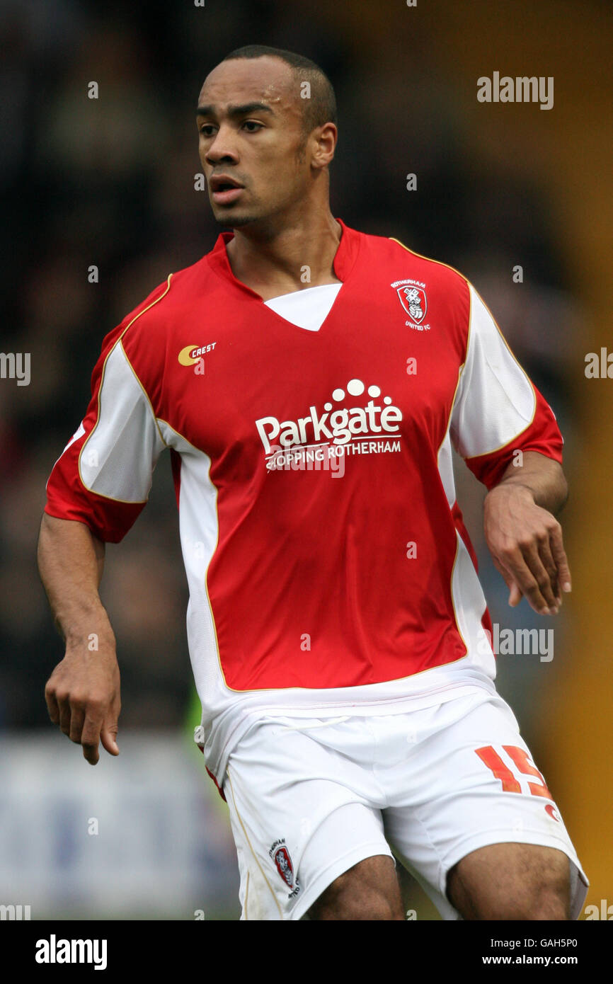 Calcio - Coca Cola Football League due - Rotherham Regno v Wycombe Wanderers - Millmoor Terreno Foto Stock