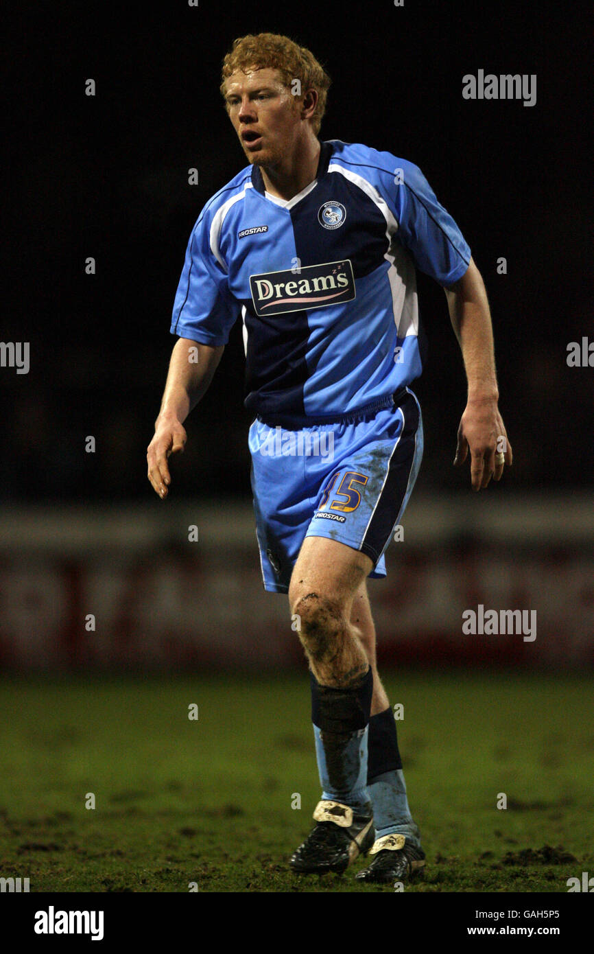 Calcio - Coca Cola Football League due - Rotherham Regno v Wycombe Wanderers - Millmoor Terreno Foto Stock