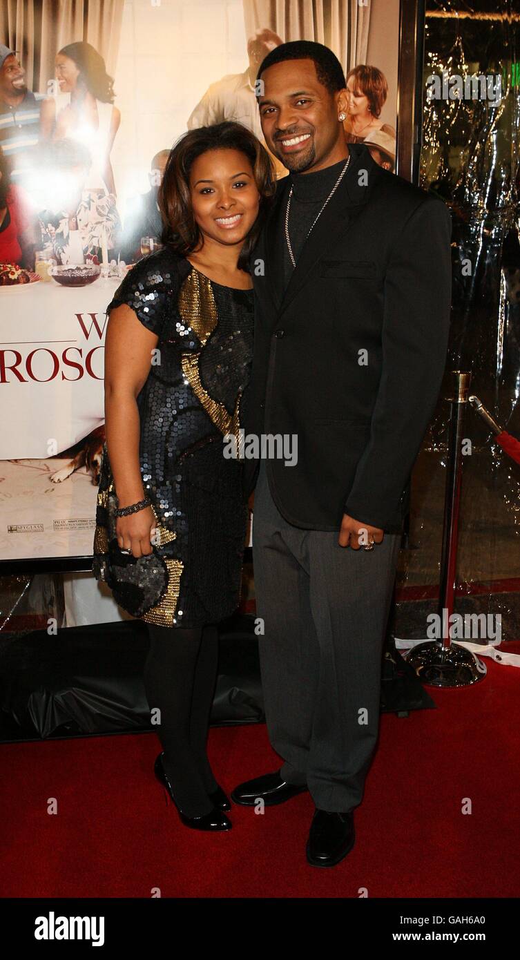 Welcome Home Roscoe Jenkins premiere - Los Angeles Foto Stock