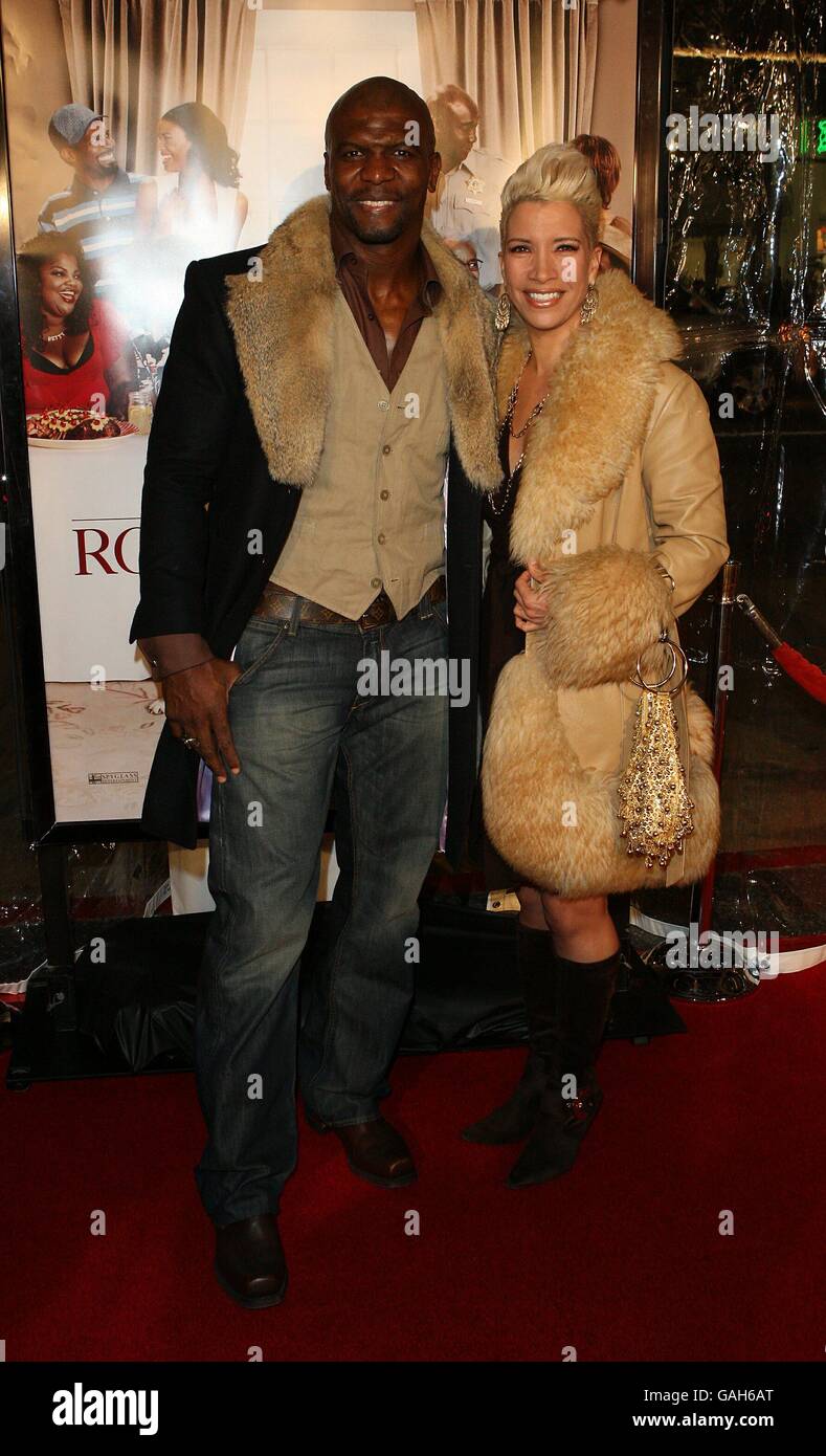 Terry equips arriva alla prima di Welcome Home Roscoe Jenkins al Grauman's Chinese Theatre di Los Angeles. Foto Stock