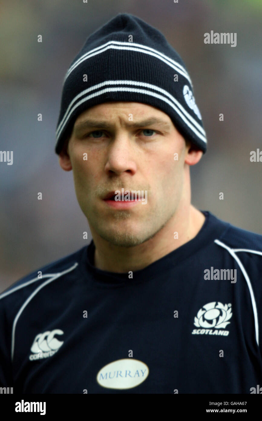 Il Rugby - RBS 6 Nazioni Campionato 2008 - Scozia v Francia - Murrayfield Foto Stock