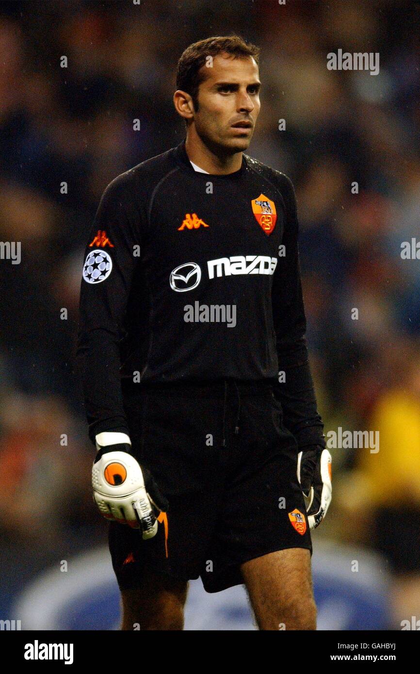 Calcio - UEFA Champions League - Gruppo C - Real Madrid v AS Roma. Francesco Antonioli, PORTIERE di Roma Foto Stock