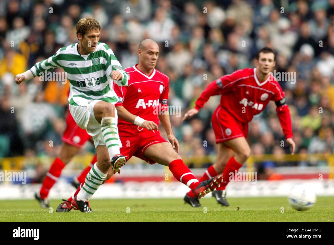 Calcio - Bank of Scotland Premier Division - Celtic v Aberdeen Foto Stock