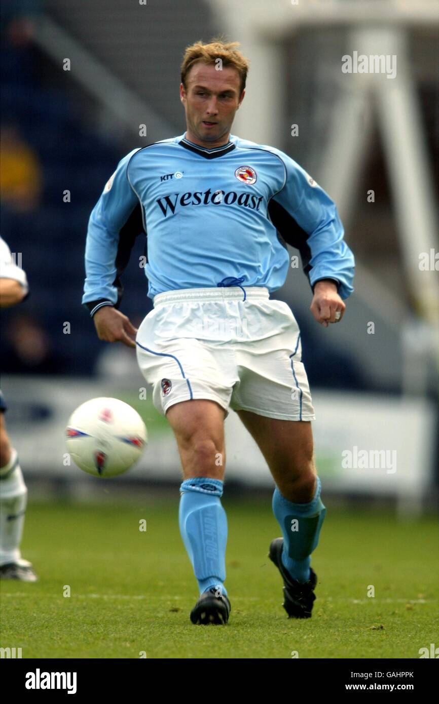 Calcio - Nationwide League Division uno - Preston North End v Reading. Kevin Watson, lettura Foto Stock