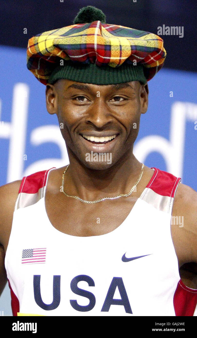 Atletica - Norwich Union International - Kelvin Hall Foto Stock