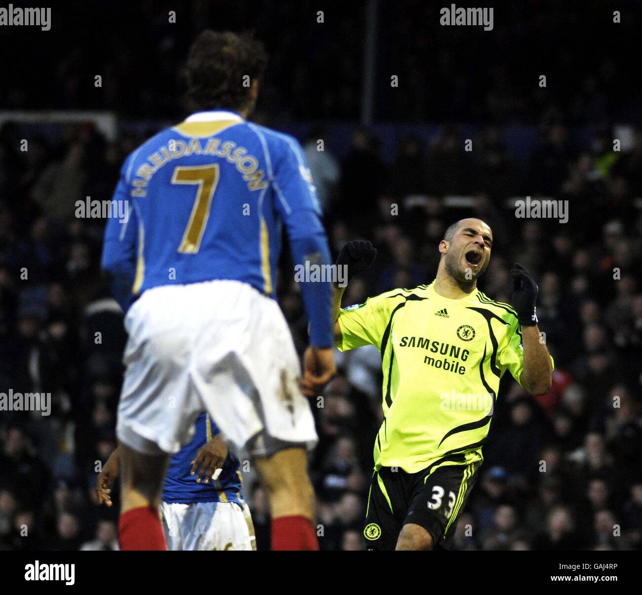 Calcio - Barclays Premier League - Portsmouth v Chelsea - Fratton Park Foto Stock