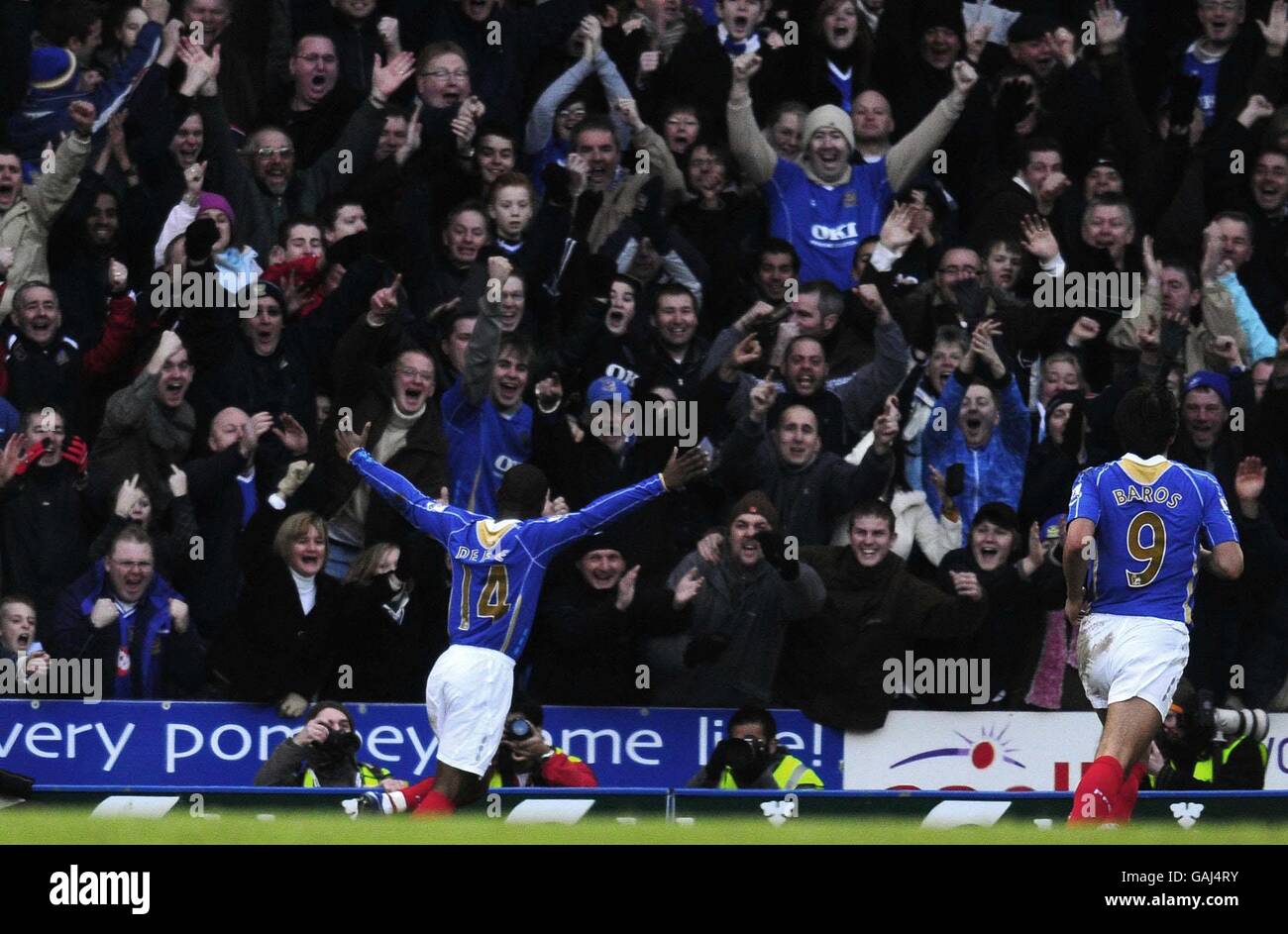 Calcio - Barclays Premier League - Portsmouth v Chelsea - Fratton Park Foto Stock