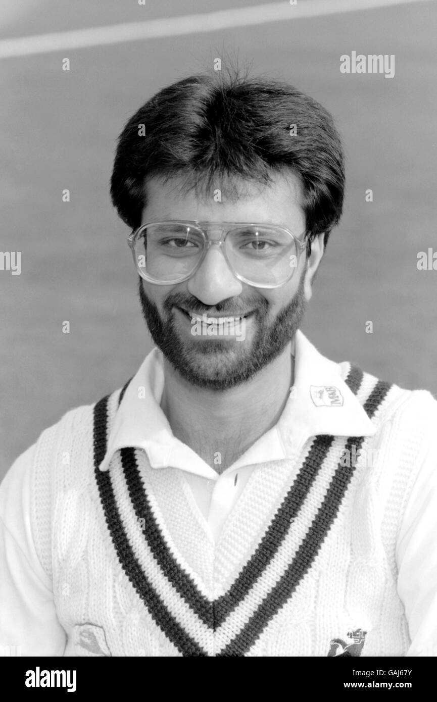 Cricket - Fotocall Warwickshire. Asif DIN, Warwickshire Foto Stock
