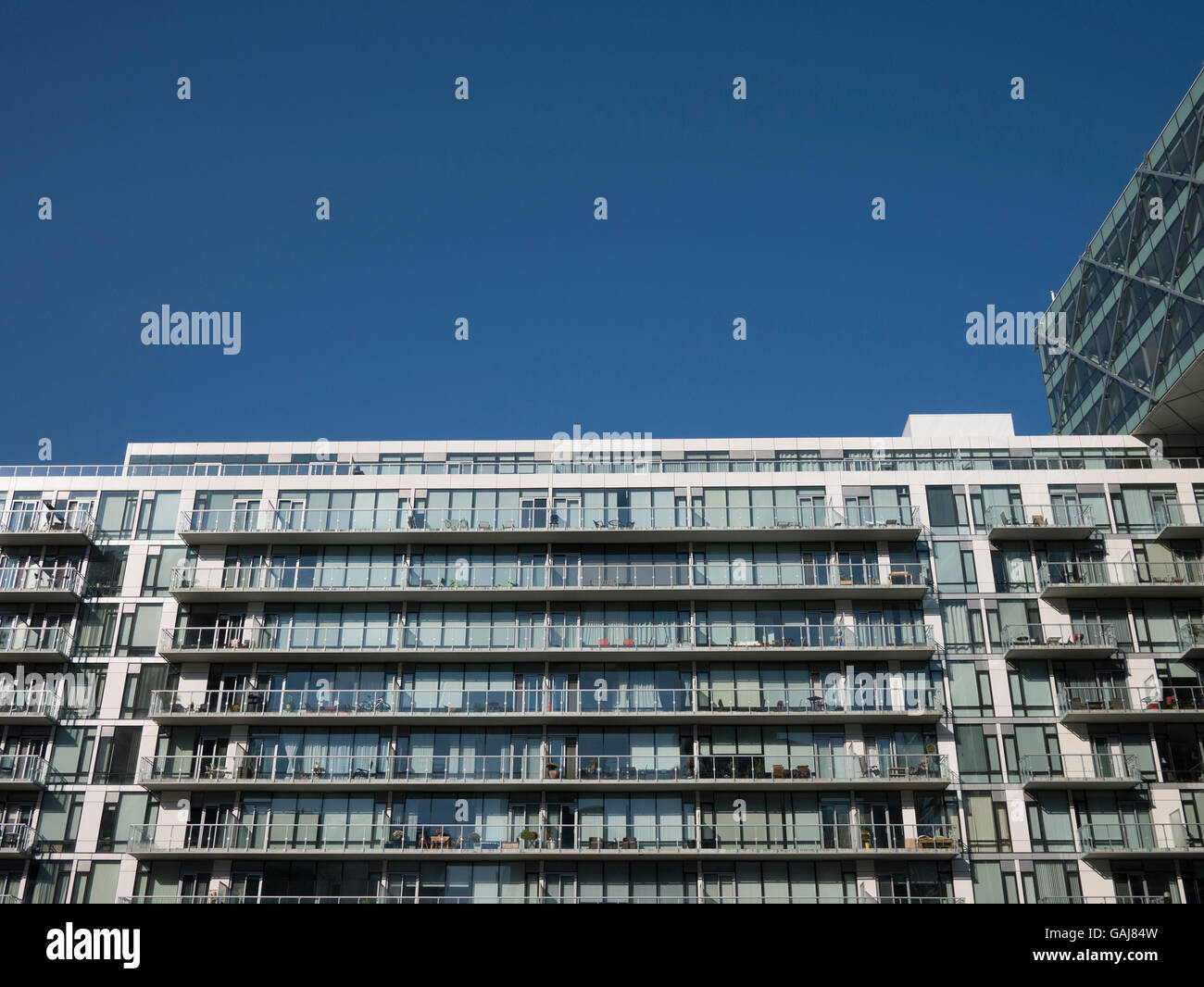 Pier 27 condominio, Toronto, Canada. Foto Stock