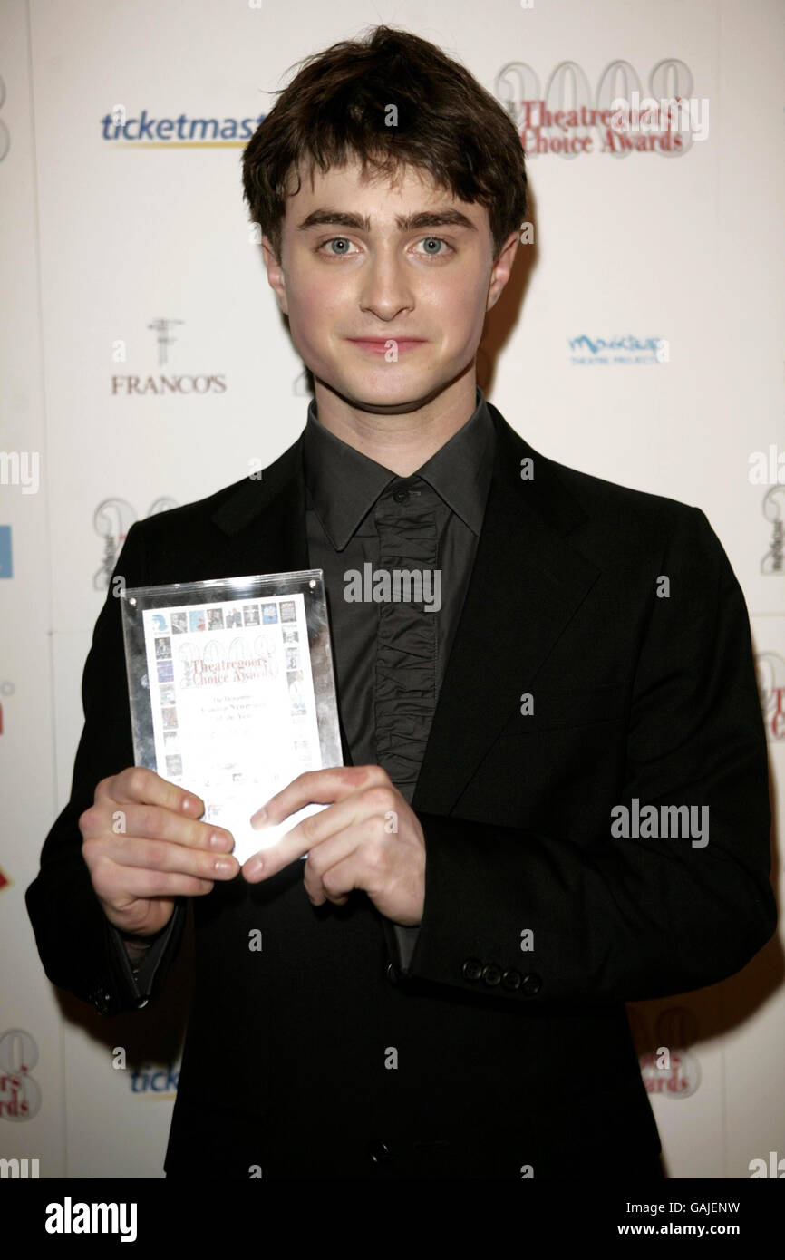Whatsonstage Theatergoers Choice Awards 2008 - Londra Foto Stock