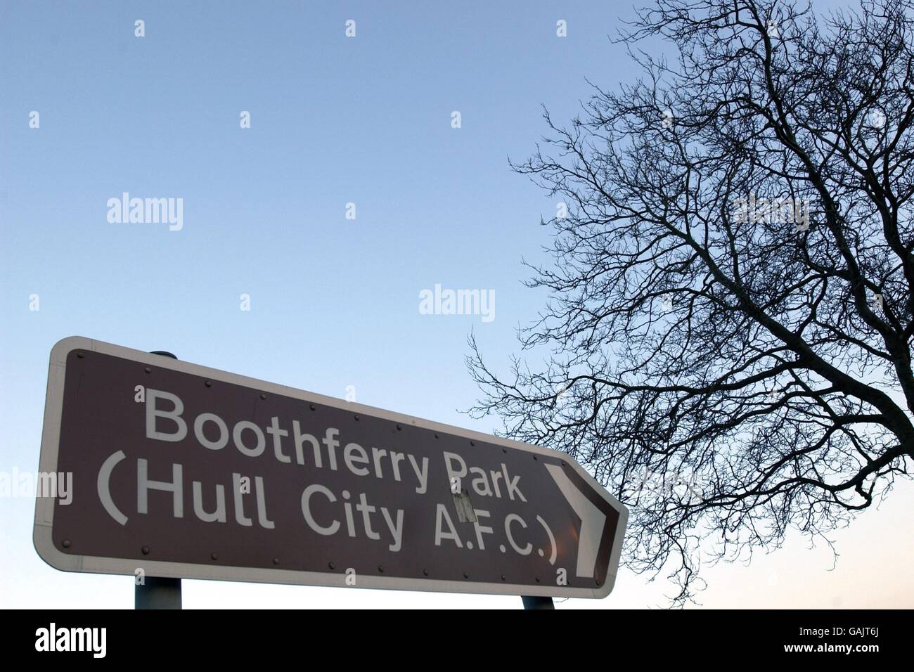 Calcio - a livello nazionale League Division tre - Hull City ex Stadium Foto Stock