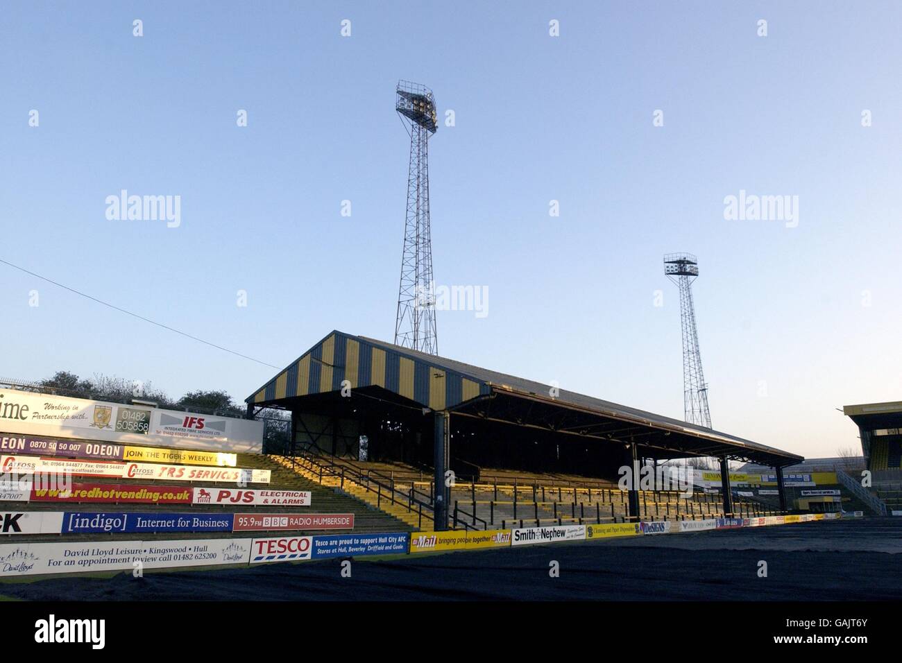 Calcio - a livello nazionale League Division tre - Hull City ex Stadium Foto Stock