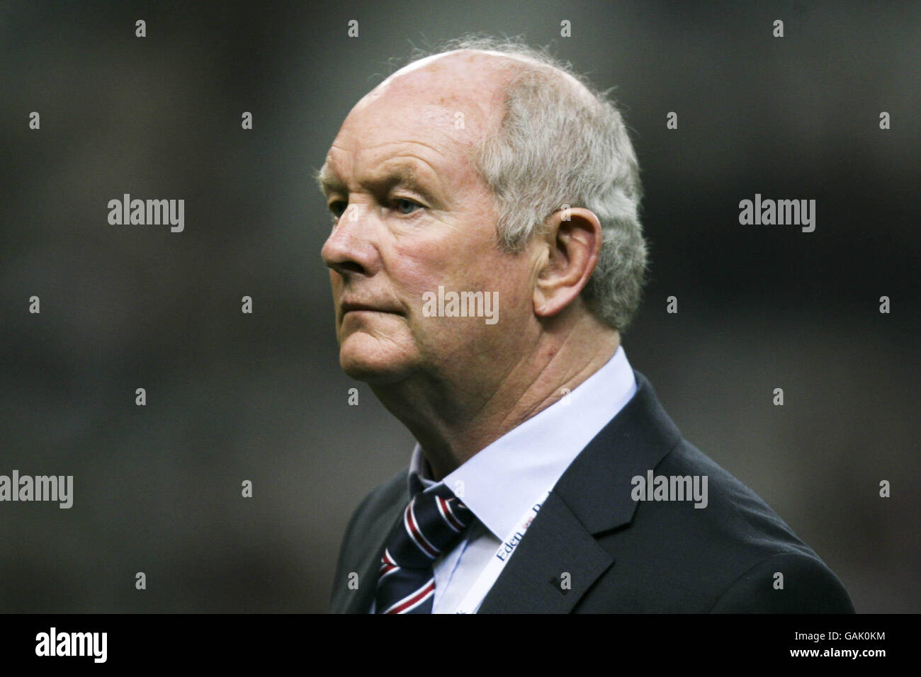 Rugby Union - RBS 6 Nations Championship 2008 - Francia / Inghilterra - Stade de France. Brian Ashton, Inghilterra capo allenatore Foto Stock