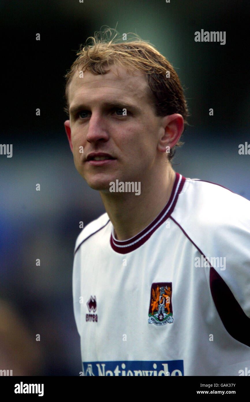 Calcio - Nationwide League Divisione due - Peterborough United contro Northampton Town. Paul Trollope, Northampton Town Foto Stock