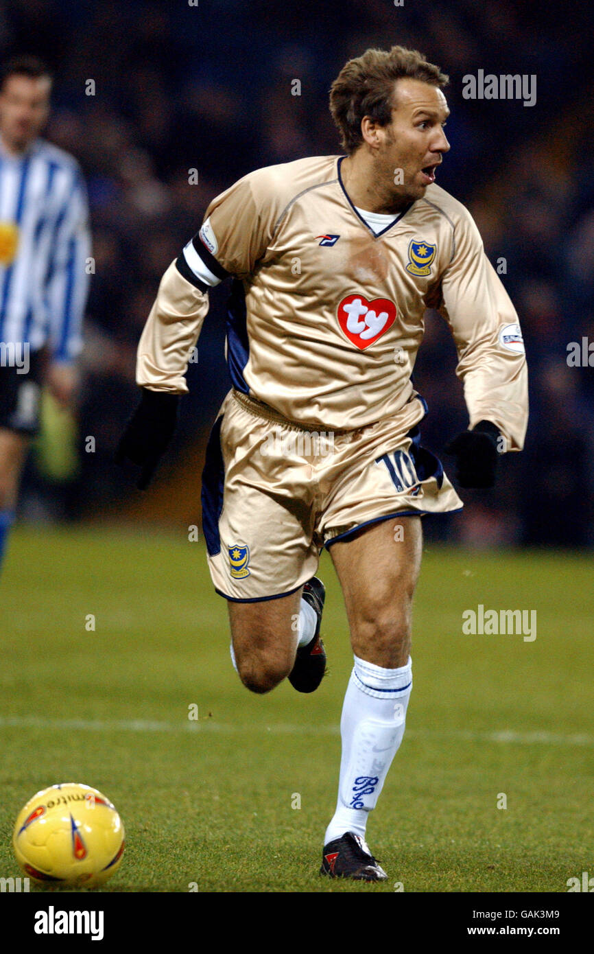 Calcio - a livello nazionale League Division One - Sheffield Mercoledì v Portsmouth Foto Stock