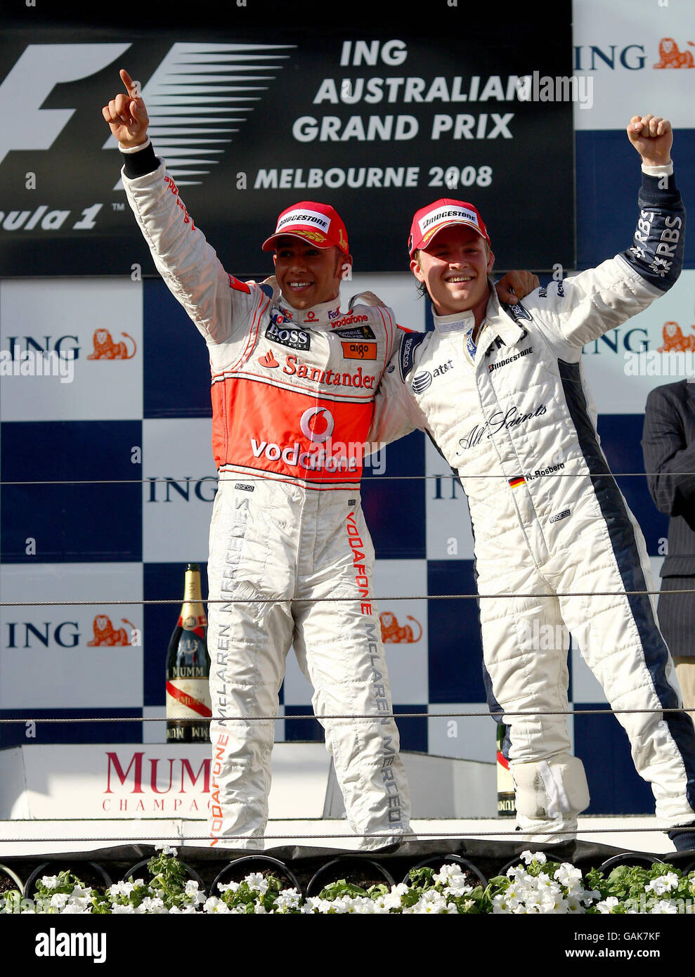 Formula Uno Motor Racing - Australian Grand Prix - Gara - Albert Park Foto Stock Formula Uno Motor Racing - Australian Grand Prix - Gara - Albert Park Foto Stock
