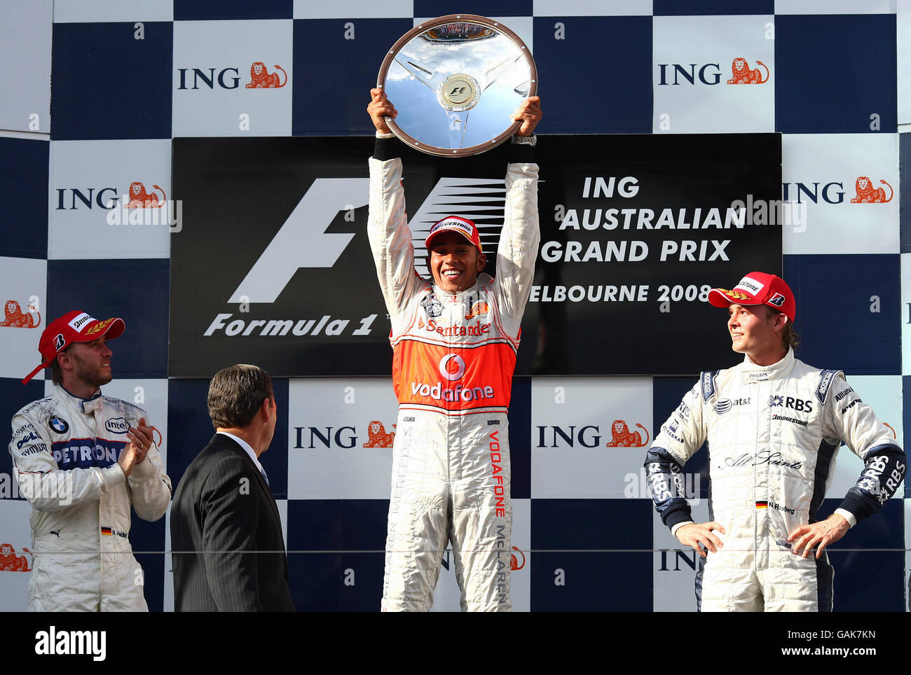 Formula Uno Motor Racing - Australian Grand Prix - Gara - Albert Park Foto Stock Formula Uno Motor Racing - Australian Grand Prix - Gara - Albert Park Foto Stock