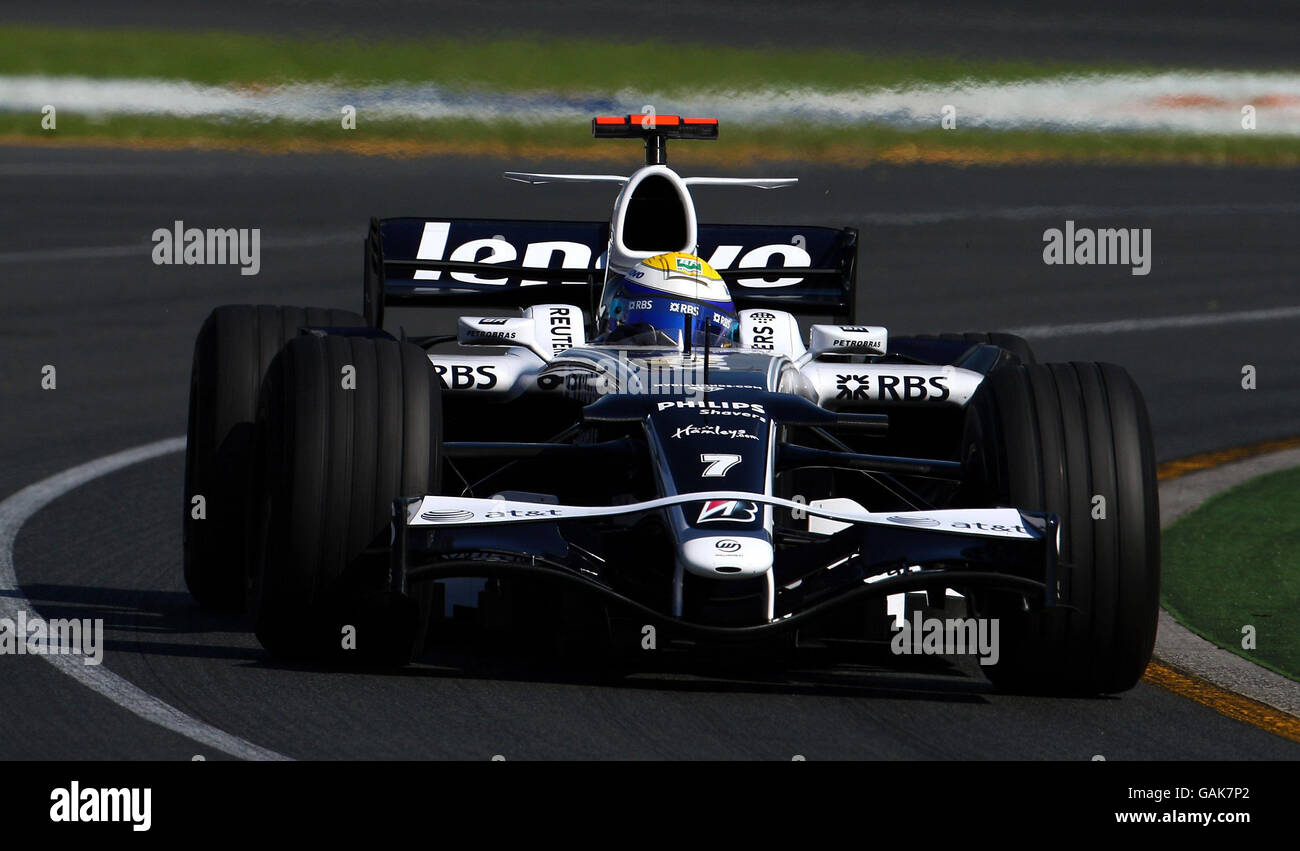 Il pilota Williams Nico Rosberg durante la Formula uno, Australia, Gran Premio ad Albert Park, Melbourne, Australia. Foto Stock