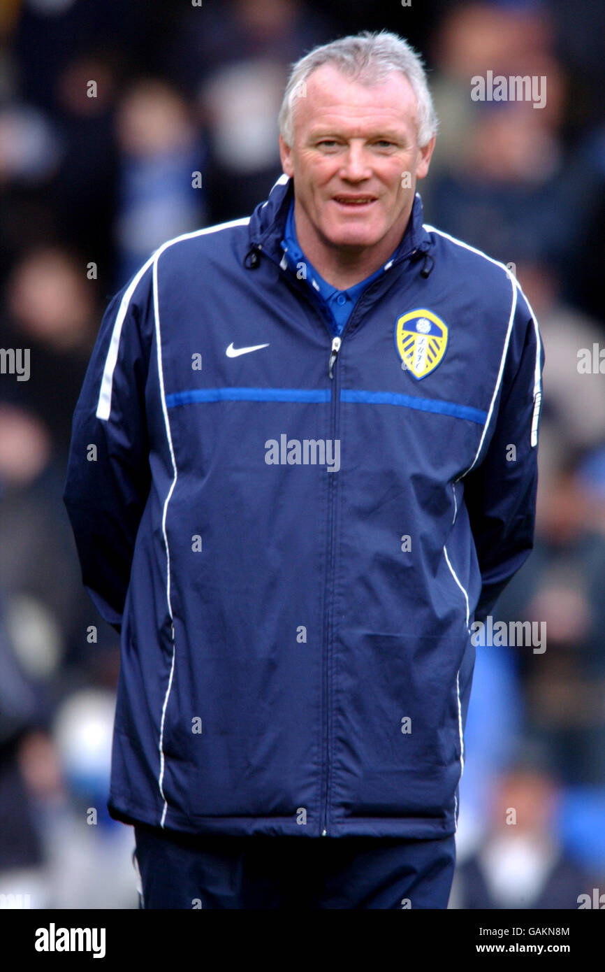 Calcio - fa Barclaycard Premiership - Everton v Leeds United. Eddie Gray, Leeds United Assistant Manager Foto Stock