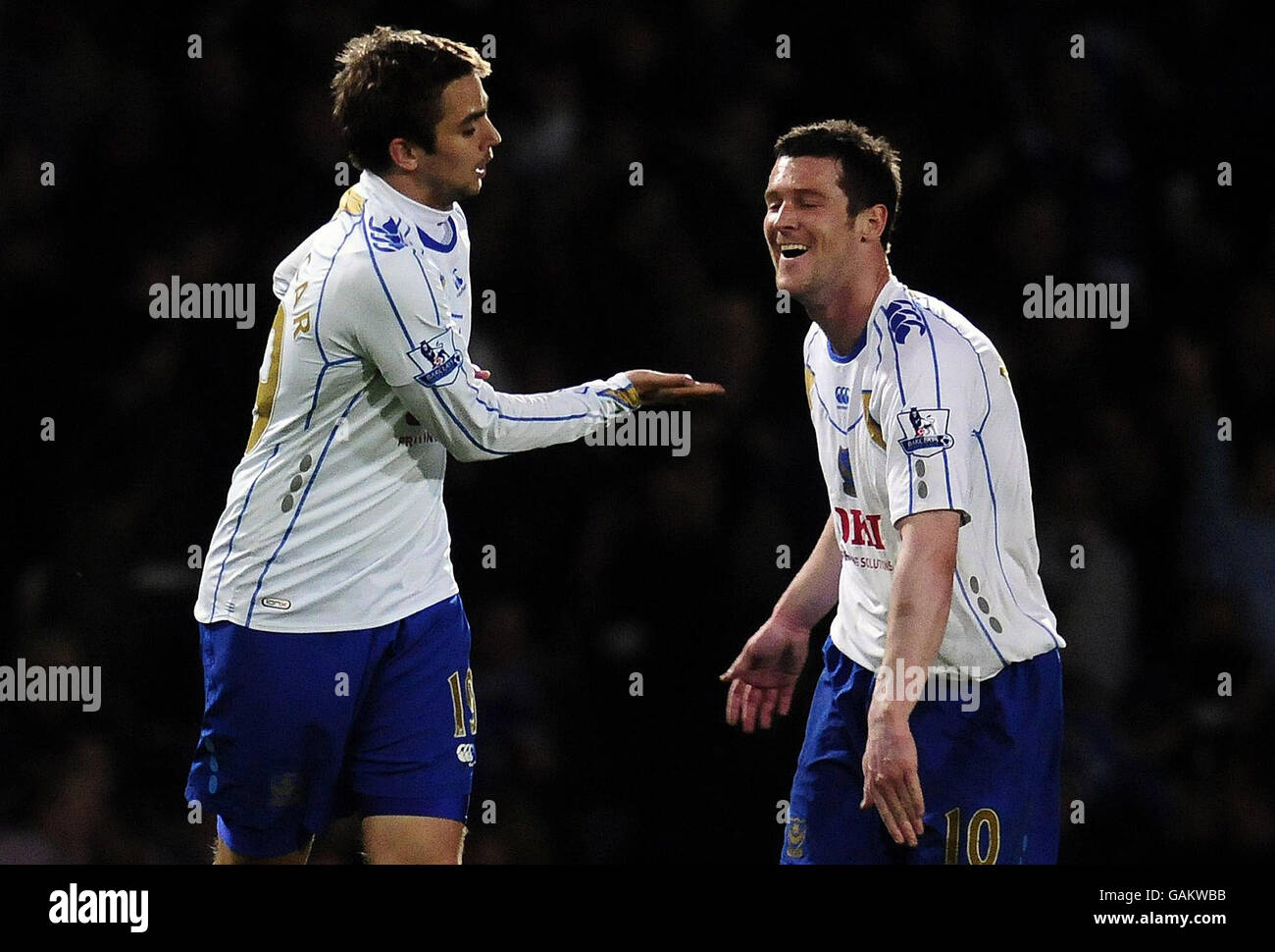 Calcio - Barclays Premier League - West Ham United v Portsmouth - Upton Park Foto Stock