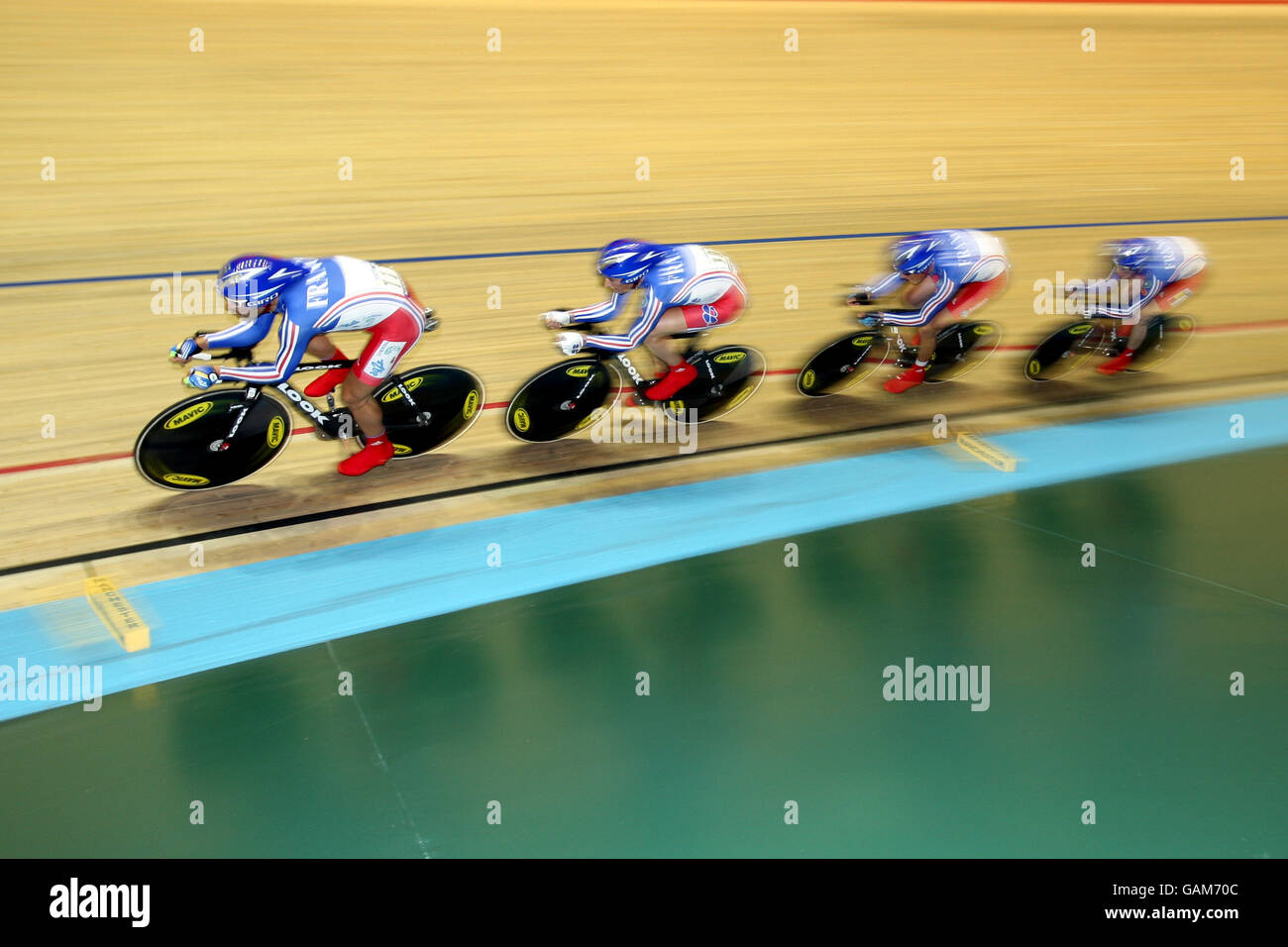 Ciclismo - Pista UCI Campionati del Mondo - Manchester Velodrome Foto Stock