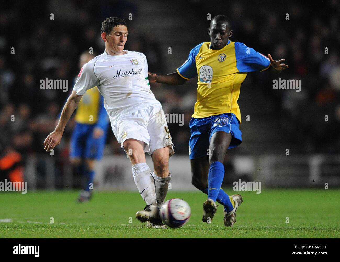 Calcio - Coca Cola Football League due - Milton Keynes Dons v Hereford Regno - Stadium:mk Foto Stock