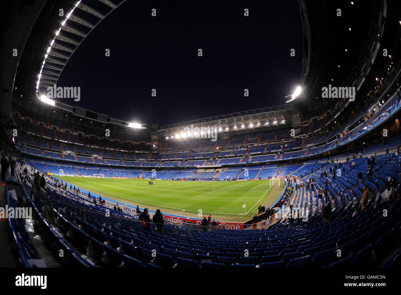 Soccer - UEFA Champions League - Quarti di Finale - seconda gamba - Real Madrid v Roma - Santiago Bernabeu Foto Stock