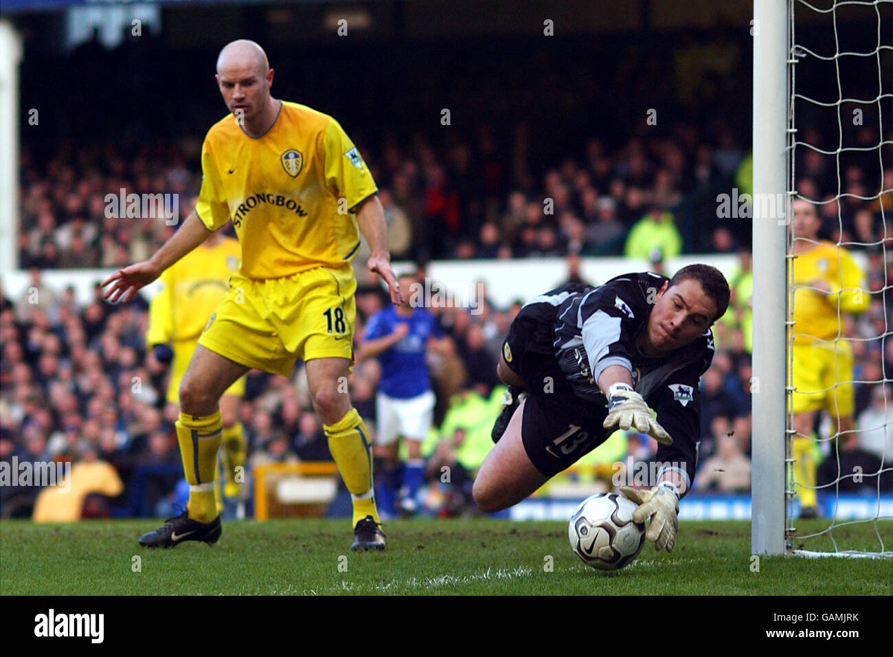 Calcio - Barclaycard FA Premiership - Everton v Leeds United Foto Stock