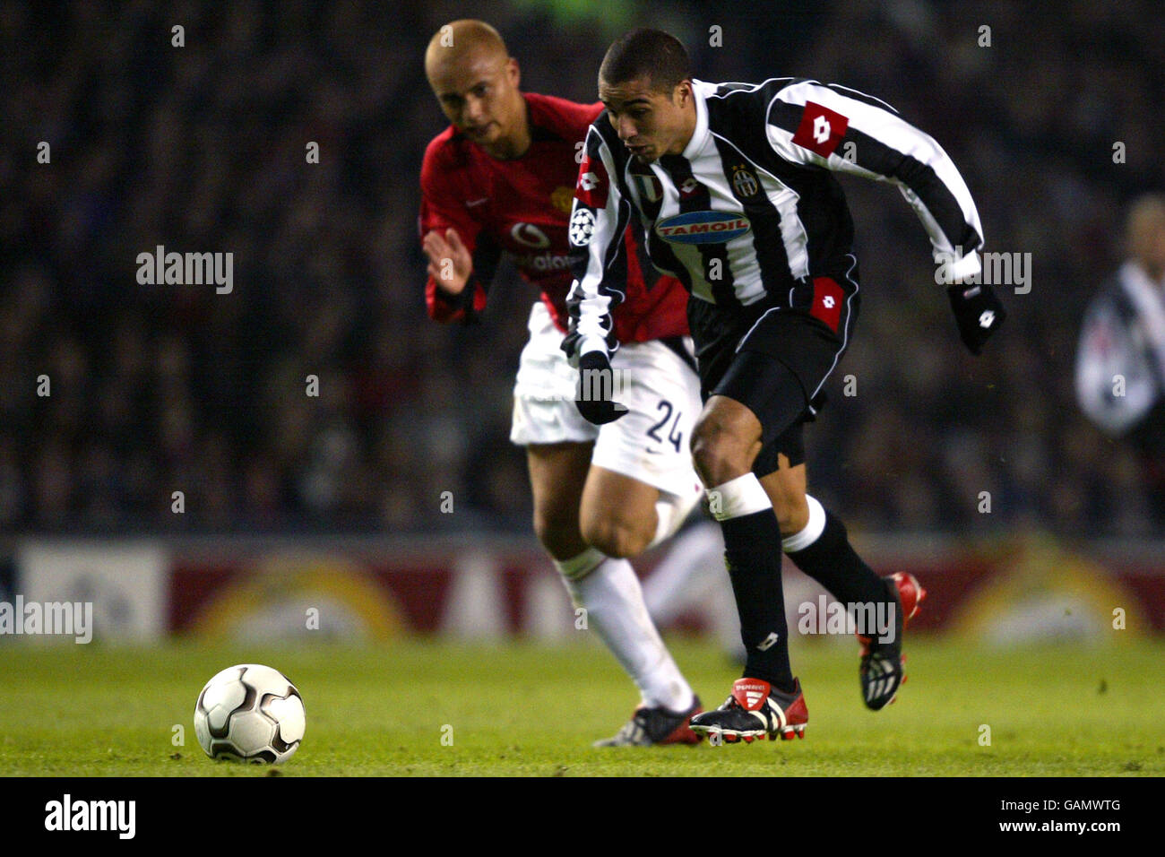 Soccer - UEFA Champions League - Gruppo D - Manchester United Juventus v Foto Stock