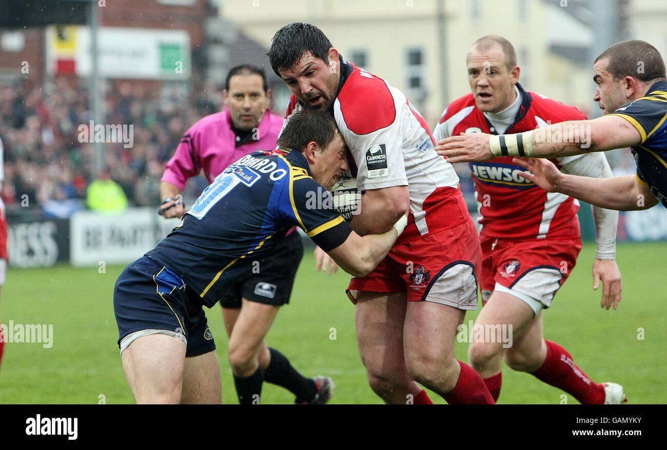 Rugby Union - Guinness Premiership - Gloucester v Leeds Carnegie - Kingsholm Foto Stock
