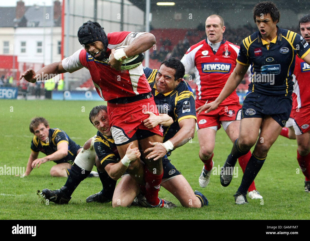 Rugby Union - Guinness Premiership - Gloucester v Leeds Carnegie - Kingsholm Foto Stock