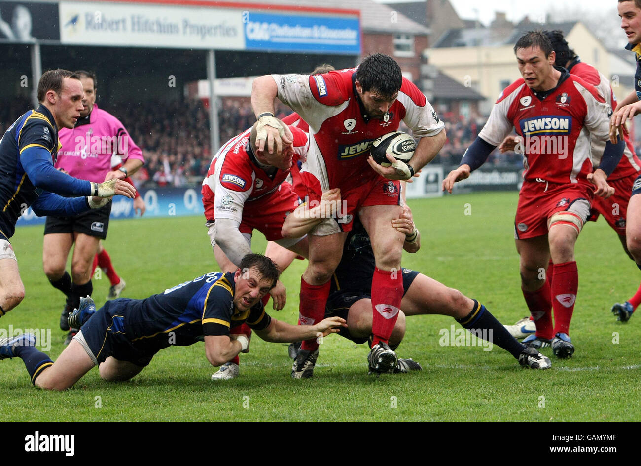 Rugby Union - Guinness Premiership - Gloucester v Leeds Carnegie - Kingsholm Foto Stock