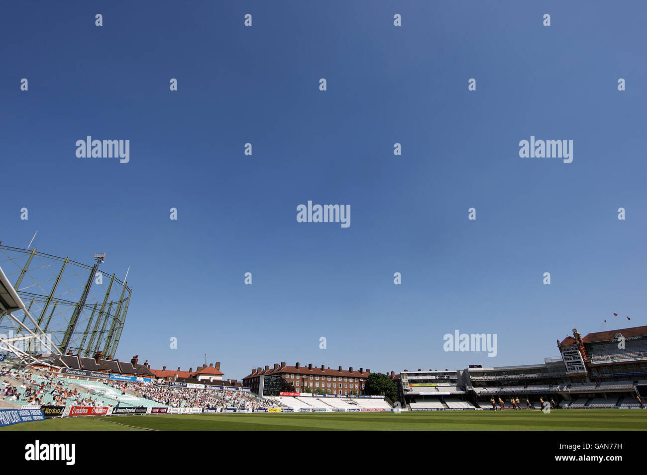 Cricket - Friends Provident Trophy - Surrey v Essex - The Brit Oval. Vista generale del Brit Oval, sede del Surrey County Cricket Club. Foto Stock